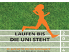 "Laufen bis die Uni steht" - Weitblick Spendenlauf-1