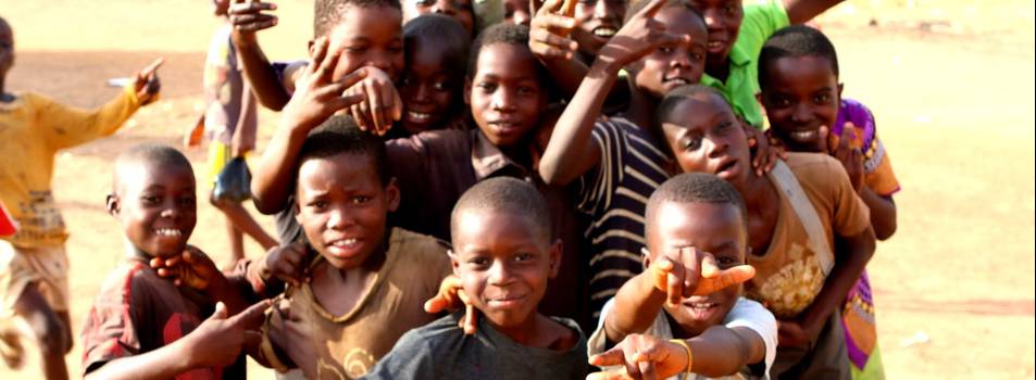 Kinder bei Byoom Ghana
